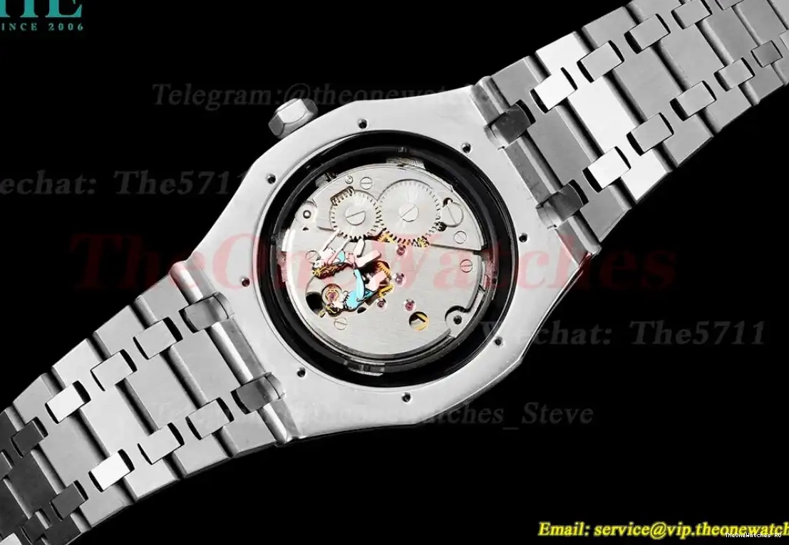 Fake A23J(Erotic) SS SS Oak tourbillon Stk Black Royal ABF 0507